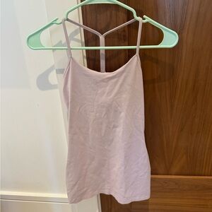 Lululemon Athletica Light Pink Tank Top